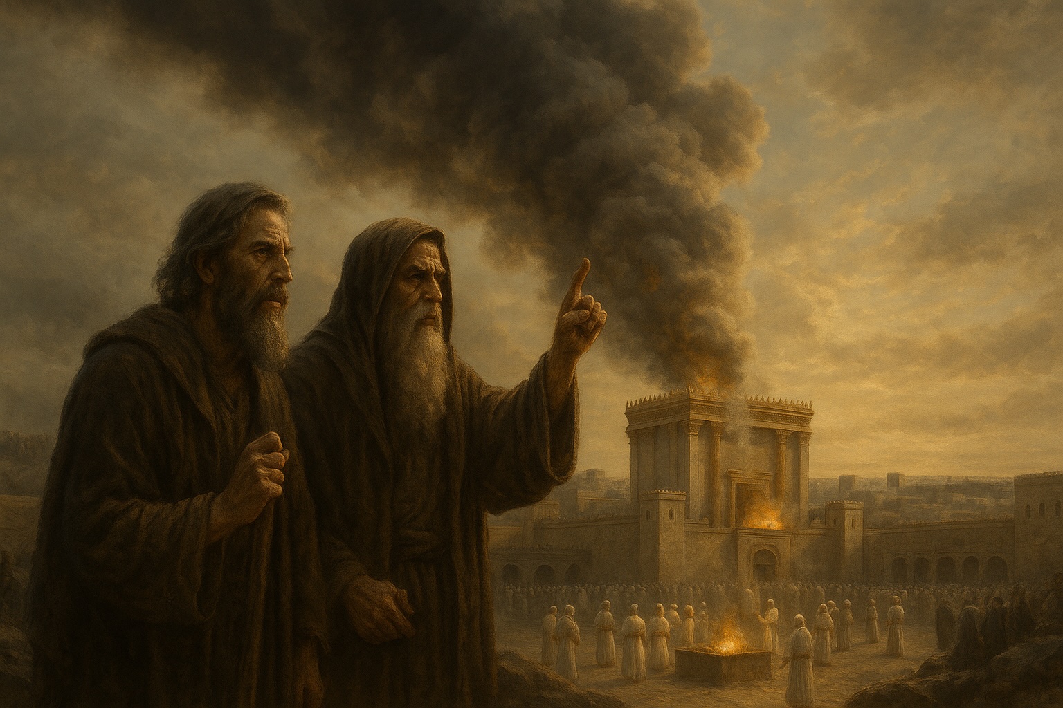 When Heaven Closes: Third Temple Preparations and the Coming Drought and Famine